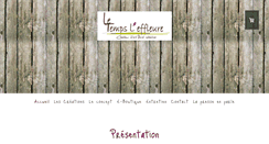 Desktop Screenshot of letempsleffleure.com